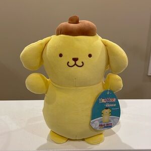 NWT 10” Sanrio Pompompurin HUGMEES Squishmallow
